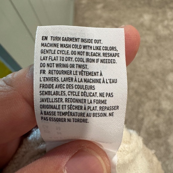 American Eagle Outfitters Soft Knit Pullover Sweater Beige/Cream-Women's Size M - Picture 5 of 5